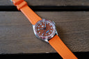 FKM Rubber Strap - Orange Watch Straps Tsao Baltimore 