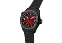 Balt-Pilot Worldtimer DLC Crimson Red Watches Tsao Baltimore 
