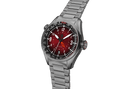 Balt-Pilot Worldtimer Crimson Red Watches Tsao Baltimore 