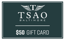 eGift Cards Gift Card Tsao Baltimore $50.00 USD 