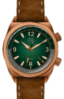 LEGACY BRONZE GMT - GREEN FUME Watches Tsao Baltimore 