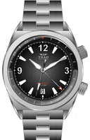 LEGACY STEEL GMT - MIDNIGHT GREY Watches Tsao Baltimore 